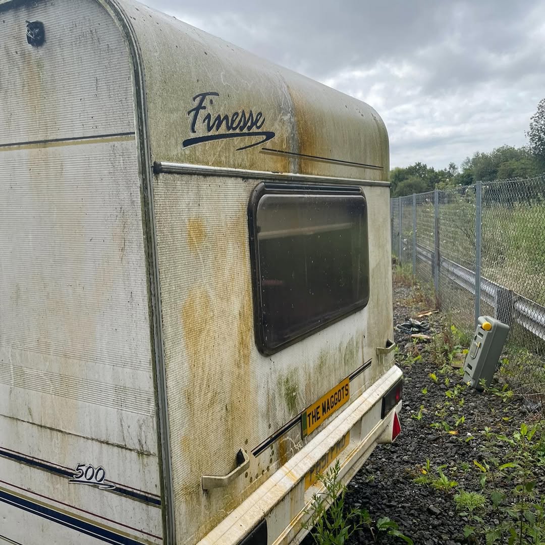 Dirty caravan